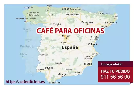 Entrega de cafe para oficinas